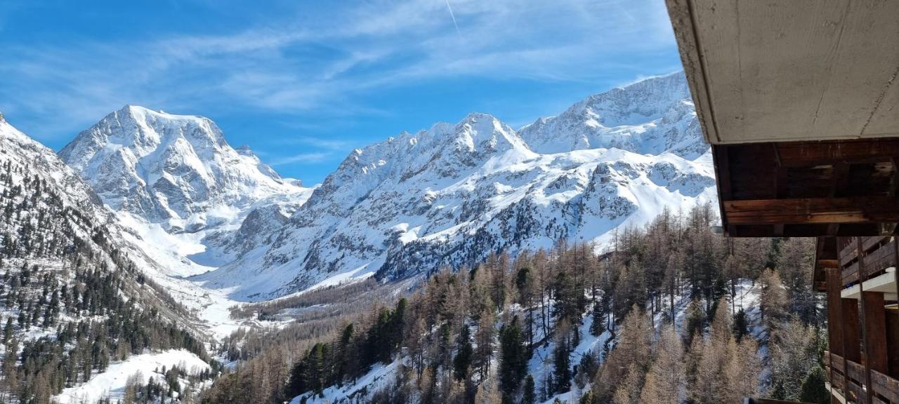 Le Panorama - Appartement 54 A Arolla Face Aux Montagnes A 150M Des Pistes เอโวแล็น ภายนอก รูปภาพ