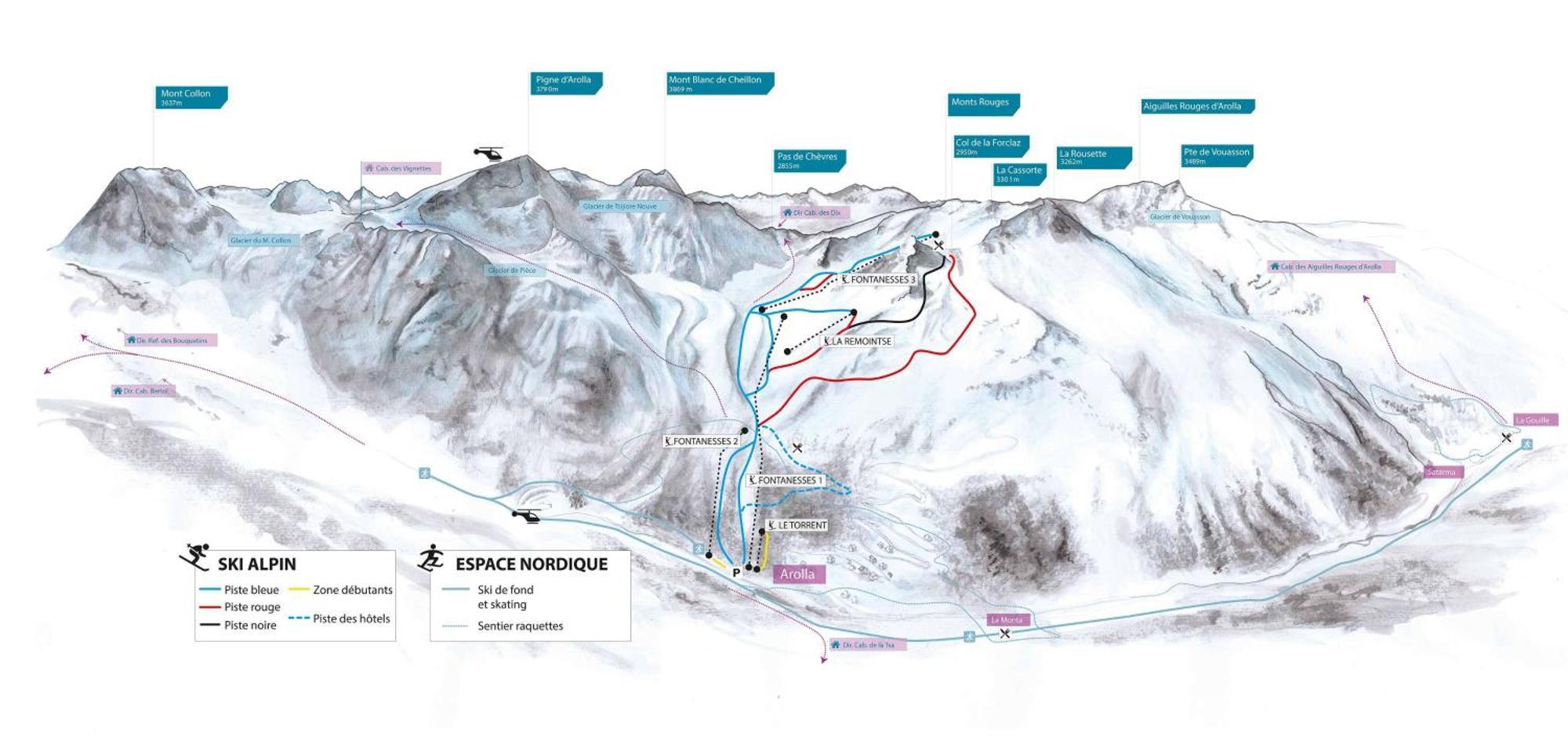 Le Panorama - Appartement 54 A Arolla Face Aux Montagnes A 150M Des Pistes เอโวแล็น ภายนอก รูปภาพ
